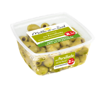 Olives vertes en Persillade